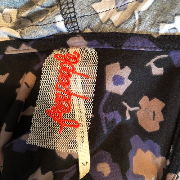 Free people floral print crisscross dress - Picture 6 of 7